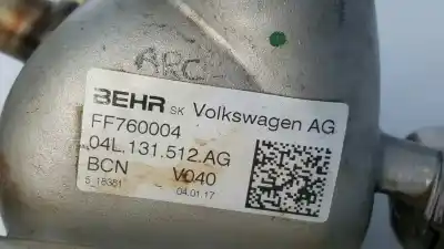 Автозапчастина б/у кулер egr для seat toledo (kg3) reference посилання на oem iam 04l131512ag  ff760004