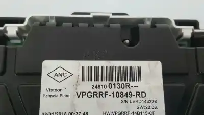 Peça sobressalente para automóvel em segunda mão quadrante por renault captur zen referências oem iam 248100130r  