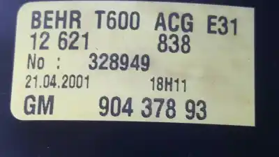 Peça sobressalente para automóvel em segunda mão motor de sofagem por opel zafira a elegance referências oem iam 90437893  