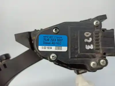 Recambio de automóvil de segunda mano de pedal acelerador para volkswagen touareg (7la) 5.0 v10 tdi cat (ayh) referencias oem iam 7l6723507h 7l6723507 7l6723507