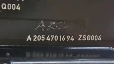 Recambio de automóvil de segunda mano de aforador para mercedes clase glc coupe (bm 253) (6.2016->) glc 220 d 4matic (253.305) referencias oem iam a2054701694  