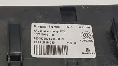 Recambio de automóvil de segunda mano de apoyabrazos central para mercedes clase glc coupe (bm 253) (6.2016->) glc 220 d 4matic (253.305) referencias oem iam a2056808804 a20568088048s09 2056808804