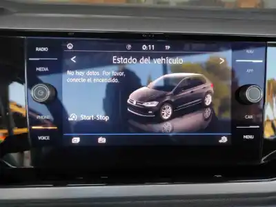 Recambio de automóvil de segunda mano de sistema navegacion gps para volkswagen polo advance referencias oem iam   