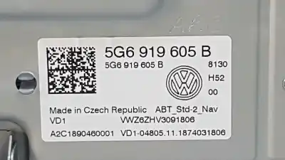 Recambio de automóvil de segunda mano de sistema navegacion gps para volkswagen polo advance referencias oem iam   