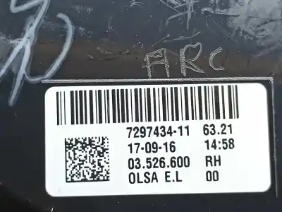 Pezzo di ricambio per auto di seconda mano luci posteriori destra per mini mini 1.5 12v riferimenti oem iam 63217297434 7297434-11 / 63217351432 7297434 