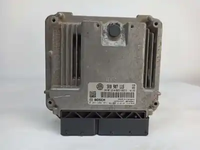 Peça sobressalente para automóvel em segunda mão centralina de motor uce por volkswagen golf vi (5k1) gti referências oem iam 5k0907115 0261s04951 1k0907115aa