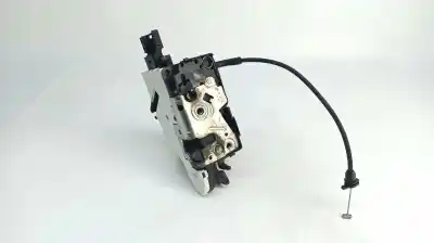 Second-hand car spare part left front door lock for peugeot 207 confort oem iam references 9135v6 24086158 24088158 / 24087158