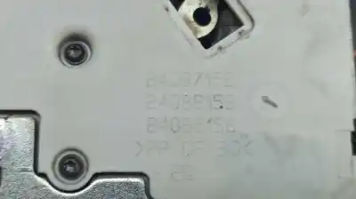 Second-hand car spare part left front door lock for peugeot 207 confort oem iam references 9135v6 24086158 24088158 / 24087158