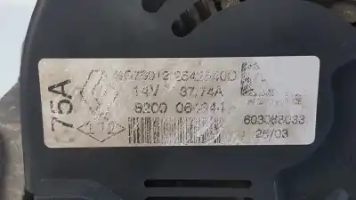 Автозапчастина б/у генератор для renault clio ii fase ii (b/cb0) generique посилання на oem iam 8200064344  603068033