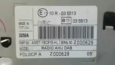 Gebrauchtes Autoersatzteil audiosystem / radio-cd zum ford fiesta (cb1) ambiente oem-iam-referenzen am5t18c815hl am5t18c815hp 2277282