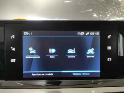 Recambio de automóvil de segunda mano de pantalla multifuncion para peugeot 208 (p2) allure referencias oem iam 9838129680  