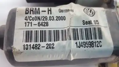 Second-hand car spare part rear right window motor for seat leon (1m1) stella oem iam references 1j4959812c  1j4959812c018