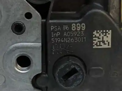 Автозапчастина б/у замок передній праві двері для citroen c4 cactus feel посилання на oem iam 9819038480  9801689980