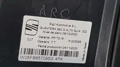 Recambio de automóvil de segunda mano de guantera para seat leon (kl1) style referencias oem iam 5fb857095g  5fb857095g4pk