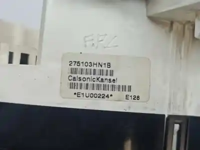 İkinci el araba yedek parçası isitma / klima kontrolü için nissan micra (k13) acenta oem iam referansları 275103hn1b  