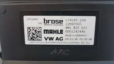 Recambio de automóvil de segunda mano de motor calefaccion para audi a4 berlina (8w2) básico referencias oem iam 4m1820021  4m1820021c