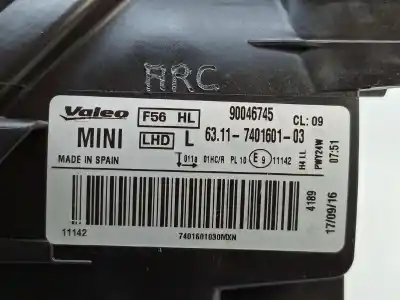 Piesă de schimb auto la mâna a doua far stânga pentru mini mini (f56) cooper referințe oem iam   
