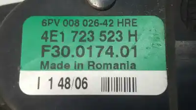 Автозапчастина б/у педальний потенціометр для audi a8 (4e2) 4.2 tdi quattro посилання на oem iam 4e1723523h 4e1723523b 6pv008026-42