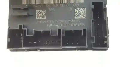 Автозапчасти б/у закрытый распределительный щит за audi a1 (8x) ambition ссылки oem iam 8x0959792d  8x0959792h