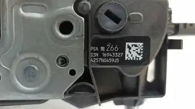 Автозапчастина б/у замок дверей заднього лівого для citroen c-elysée seduction посилання на oem iam 16943327 a048069 190266 / 9819026680