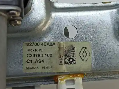 Автозапчастина б/у регулятор скла заднього правого для renault kadjar business посилання на oem iam 827004ea0a c39784100 c39784-100