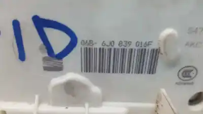 Автозапчастина б/у замок заднього правого дверя для seat ibiza (6j5) fr посилання на oem iam 6j0839016f  6j0839016k