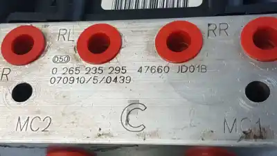Автозапчастина б/у абс для nissan qashqai (j10) tekna посилання на oem iam 47660jd01b 47660jd76c / 47660jd77c 0265235295 / 0265950616