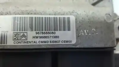 Recambio de automóvil de segunda mano de centralita motor uce para peugeot partner kombi active referencias oem iam 9678686080 194481 / 1677637680 9666571380