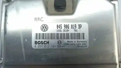 Recambio de automóvil de segunda mano de centralita motor uce para volkswagen polo (9n3) advance referencias oem iam 045906019bp 1039s10856 0281012194