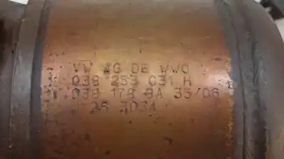 Автозапчастина б/у катализатор для volkswagen caddy ka/kb (2k) furg. посилання на oem iam 038253033 038253031 / 038253031h 038253033f / 038253031h