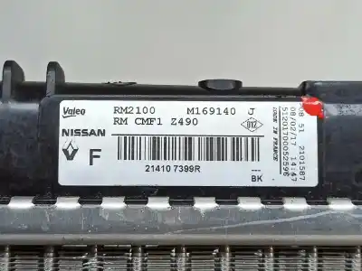 Pièce détachée automobile d'occasion radiateur d'eau pour renault kadjar business références oem iam 214107399r  8201494014