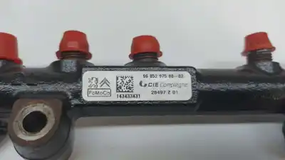 Автозапчастина б/у рампа инжектора для peugeot 208 access посилання на oem iam 9685297580 28497z01 143433431