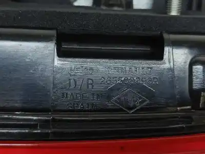 Автозапчастина б/у правий ліхтар для renault kadjar business посилання на oem iam 265508898r  