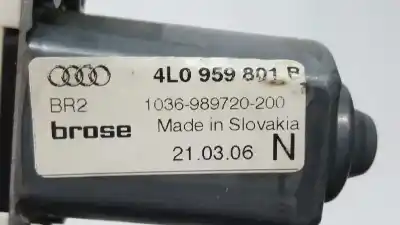 Автозапчасти б/у мотор переднего левого стекла за audi q7 (4l) 3.0 v6 24v tdi ссылки oem iam 4l0959801b  