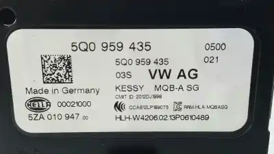 Second-hand car spare part electronic module for audi a3 sportback (8va) ambition oem iam references 5q0959435 5q0959435a 5za01094700