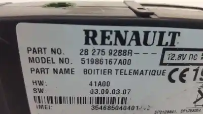 Second-hand car spare part electronic module for renault kangoo profesional oem iam references 282759288r  