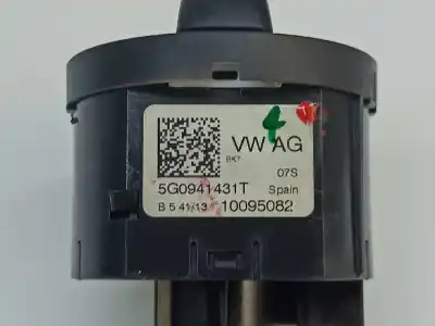 Автозапчастина б/у управління світлом для seat leon (5f1) reference посилання на oem iam 5g0941431t 5g0941431ahwzu 5g0941431ah