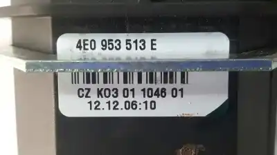 Автозапчастина б/у перерівний контроль для audi a8 (4e2) 4.2 tdi quattro посилання на oem iam 4e0953513e 4e0953513k4pk 4e0953513k