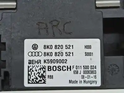 Автозапчасти б/у сопротивление нагреву за audi a5 coupe (8t) 2.7 tdi ссылки oem iam 8k0820521  