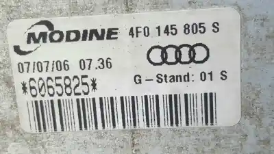 Peça sobressalente para automóvel em segunda mão intercooler por audi a6 berlina (4f2) 2.0 tdi referências oem iam 4f0145805s  038906051c / 4f0145805ad