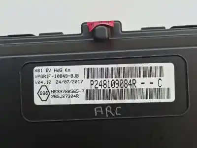 Автозапчастина б/у панель інструментів для renault kangoo z.e. maxi 2-sitzer посилання на oem iam 248109084r  p248109084r