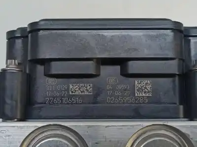 Автозапчастина б/у абс для renault kangoo z.e. maxi 2-sitzer посилання на oem iam 476603498r 0265956285 / 476603498r 476605022r / 476603498r / 2265106516