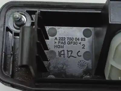 Автозапчастина б/у зовнішня ручка ворот для mercedes clase c (w205) lim. c 200 cgi (205.042) посилання на oem iam a2227500493  2227500493