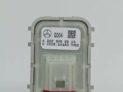 Second-hand car spare part rear left power window switch for mercedes clase c (w205) lim. c 200 cgi (205.042) oem iam references a2229052203 2229052203 a22290522037h52