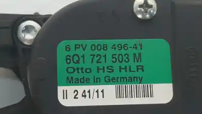 Автозапчасти б/у педальный потенциометр за audi a1 (8x) attraction ссылки oem iam 6q1721503m  6pv00849641