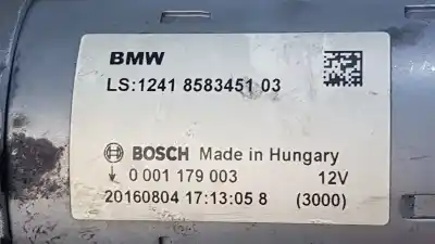 Recambio de automóvil de segunda mano de motor arranque para bmw serie 1 lim. (f20/f21) 116d referencias oem iam 12418583451  0001179003