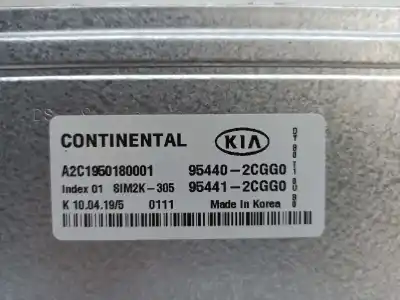 Second-hand car spare part electronic module for kia stonic (ybcuv) drive oem iam references 954402cgg0 a2c1950180001 954412cgg0