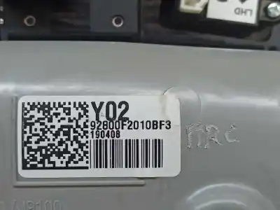 Second-hand car spare part interior light for kia stonic (ybcuv) drive oem iam references 92800f2010bf3  