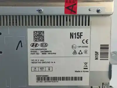Second-hand car spare part gps navigation system for kia stonic (ybcuv) drive oem iam references 96550h8151fhv 96550h8151 96550-h8151