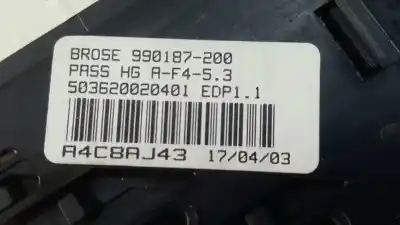 Автозапчастина б/у двигатель переднього правого скла для peugeot 307 break / sw (s1) sw посилання на oem iam 9637130480 990831-101 990187-200